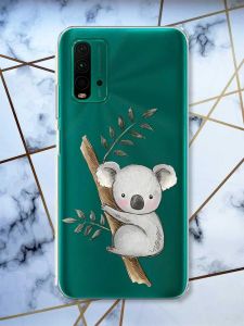 Прозорий чохол на Xiaomi Redmi 9T  :: Коала (принт 132)