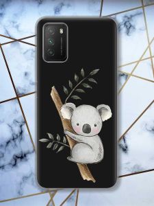 Прозорий чохол на Xiaomi Poco M3  :: Коала (принт 132)
