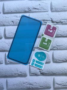 Захисне скло 3D для Apple iPhone 14 Pro Max Чорна рамка