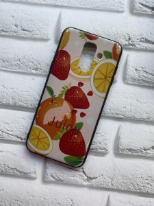 Силіконовий чохол із малюнком для Samsung Galaxy А6 Plus Ягоди