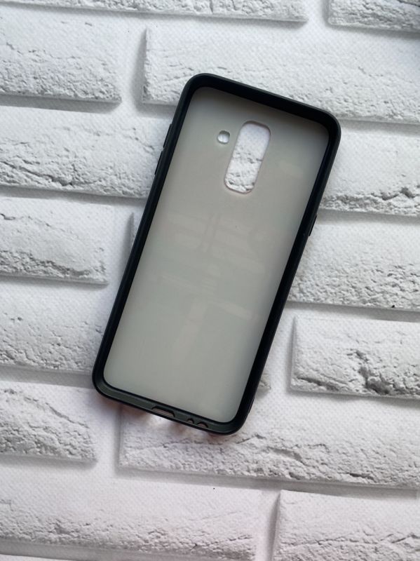 Силіконовий чохол із малюнком для Samsung Galaxy А6 Plus Фламінго на бірюзовому