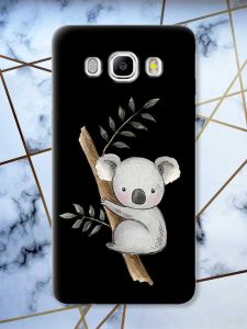 Матовий чорний чохол на Samsung Galaxy J5(2016) J510 Коала принт 132