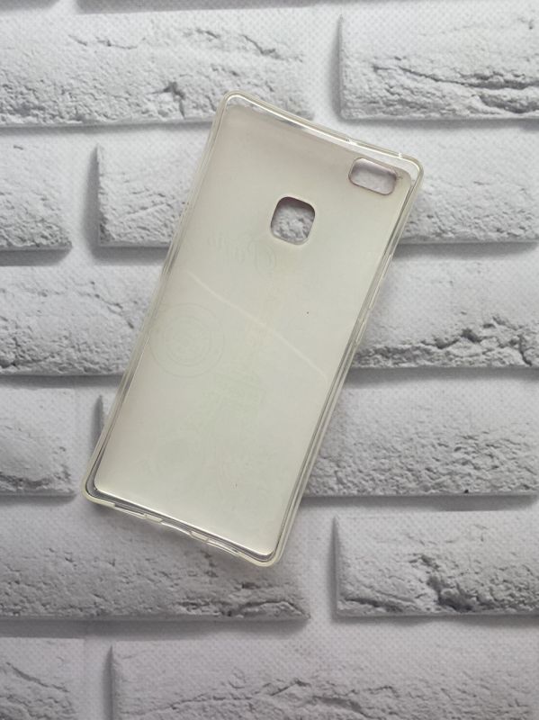 Силіконовий чохол з малюнком Huawei P9 lite Квіти на срібному