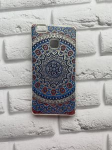 Силіконовий чохол з малюнком Huawei P9 lite Орнамент на срібному