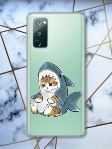 Прозорий чохол на Samsung Galaxy S20 FE Кошеня принт 120