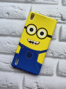 Силіконовий чохол з малюнком для Huawei P7 Міньйон