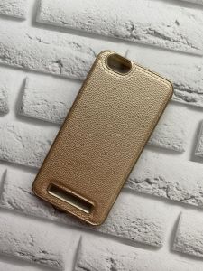 Силіконовий чохол зі вставкою для Lenovo A2020 Золотий