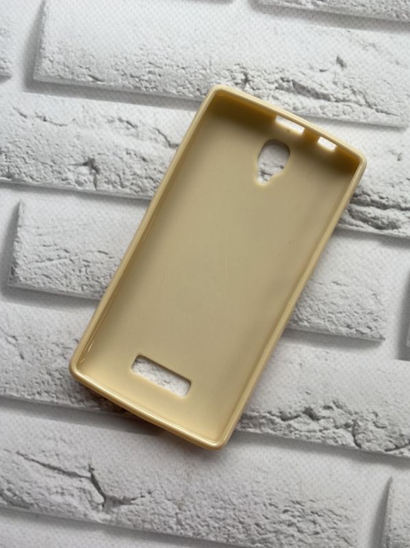 Силіконовий чохол для Lenovo A2010 (Бежевий)