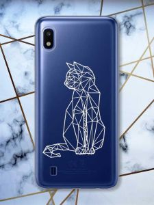 Чохол на Samsung Galaxy A10 (2019) A105 Котик принт 125