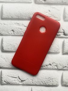 Силіконовий матовий чохол для Xiaomi Redmi A1/5X Карбоновий червоний