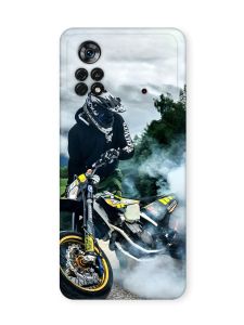 Чохол на Xiaomi Poco X4 Pro Мото драйв (принт 68)