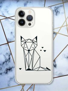 Чохол із захистом камери на iPhone 14 Pro Max Лисиця (принт 126)