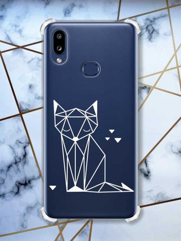 Чохол з потовщеними кутами на Samsung Galaxy A10s/A107 Лисиця (принт 127)