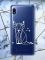 Прозорий чохол на Samsung Galaxy A10 (2019) A105 Лисиця (принт 127)