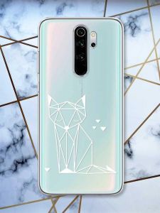 Прозорий чохол на Xiaomi Redmi Note 8 Pro  Лисиця (принт 127)