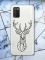 Прозорий чохол для Samsung Galaxy A02s  Олень (принт 128)