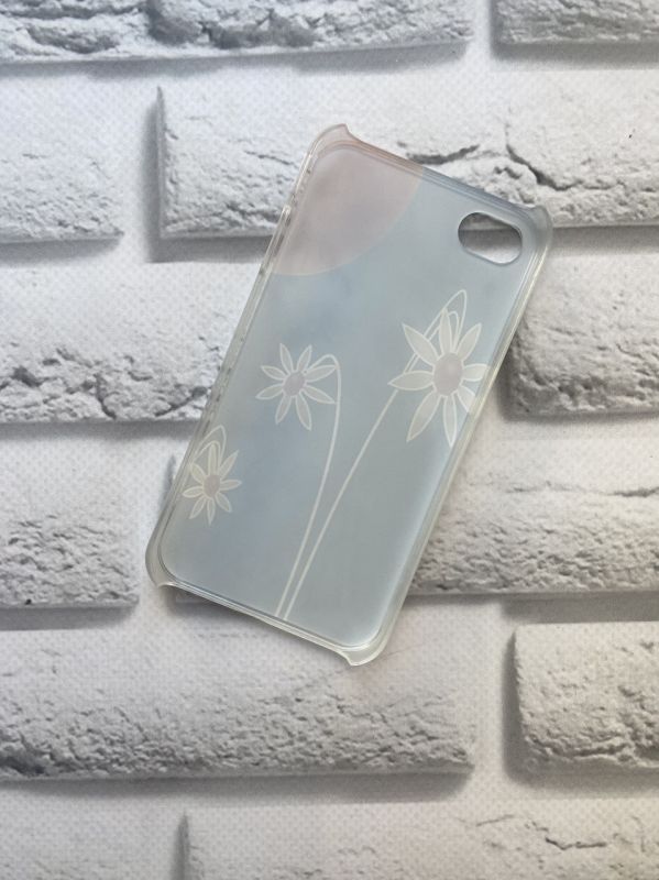 Пластиковий чохол із малюнком для iPhone 4/4S Ромашки