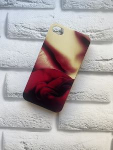 Пластиковий чохол із малюнком для iPhone 4/4S Троянда