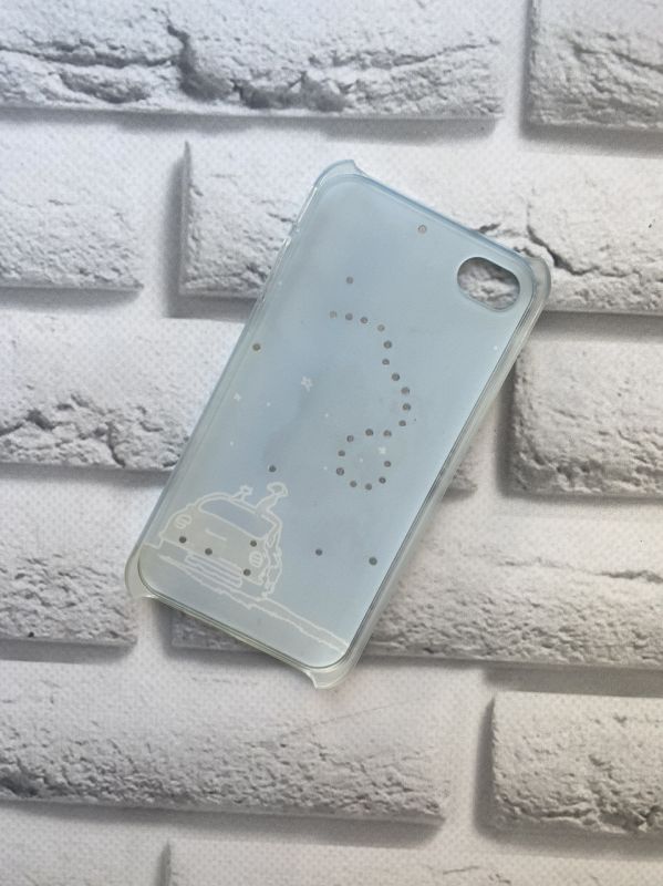 Пластиковий чохол із малюнком для iPhone 4/4S Машина