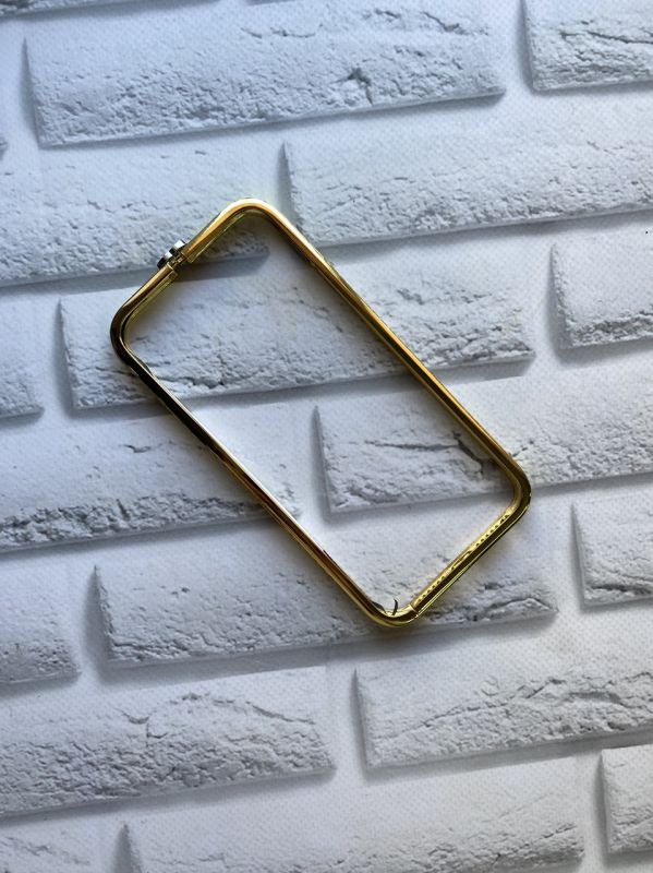 Металевий бампер на iPhone 6/6s :: Шанель салатовий