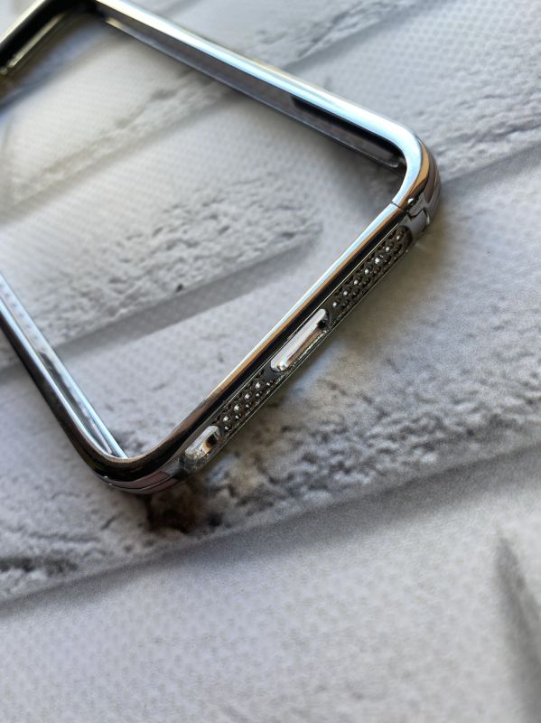 Металевий бампер на iPhone 6/6s :: Шанель рожевий