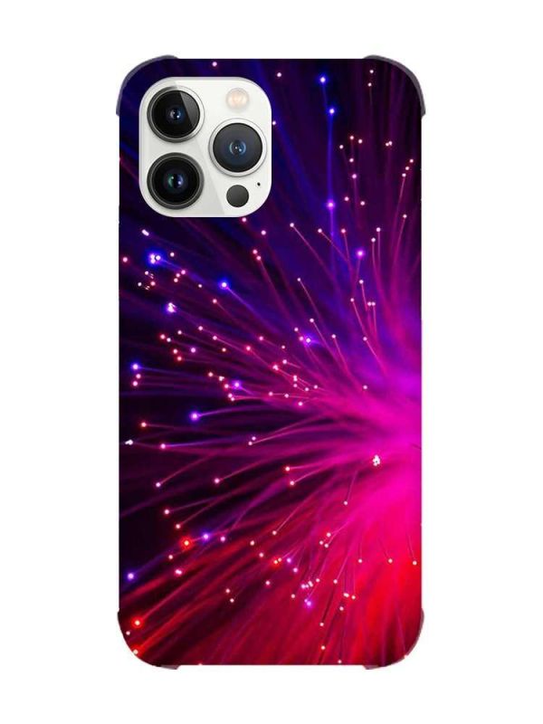 Чохол із потовщеними кутами на iPhone 14 Pro Салют (принт 98)
