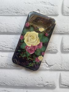 Силіконовий чохол із малюнком для SAMSUNG Galaxy J1Ace J110 Біла троянда