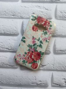 Силіконовий чохол із малюнком для SAMSUNG Galaxy J1Ace J110 Червоні квіти