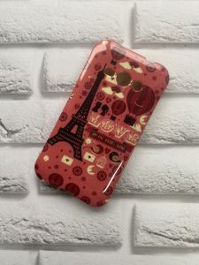 Силіконовий чохол із малюнком для SAMSUNG Galaxy J1Ace J110 Вежа LOVE