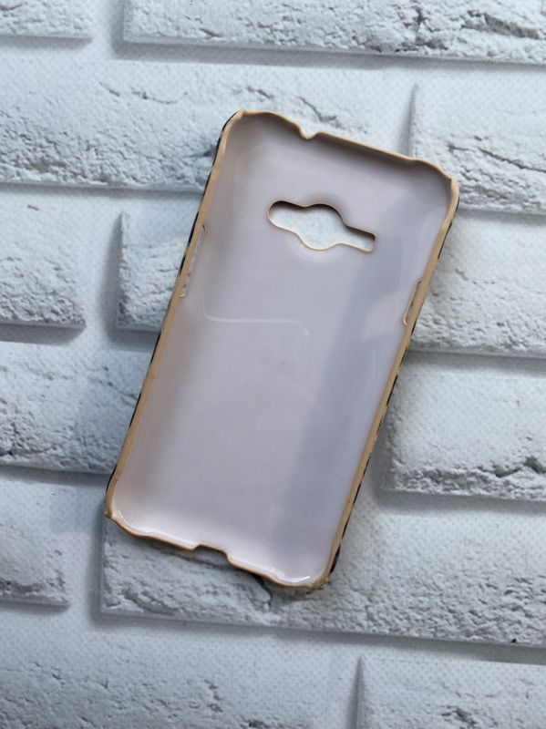 Пластиковий чохол із малюнком для SAMSUNG Galaxy J1Ace J110 Леопардовий