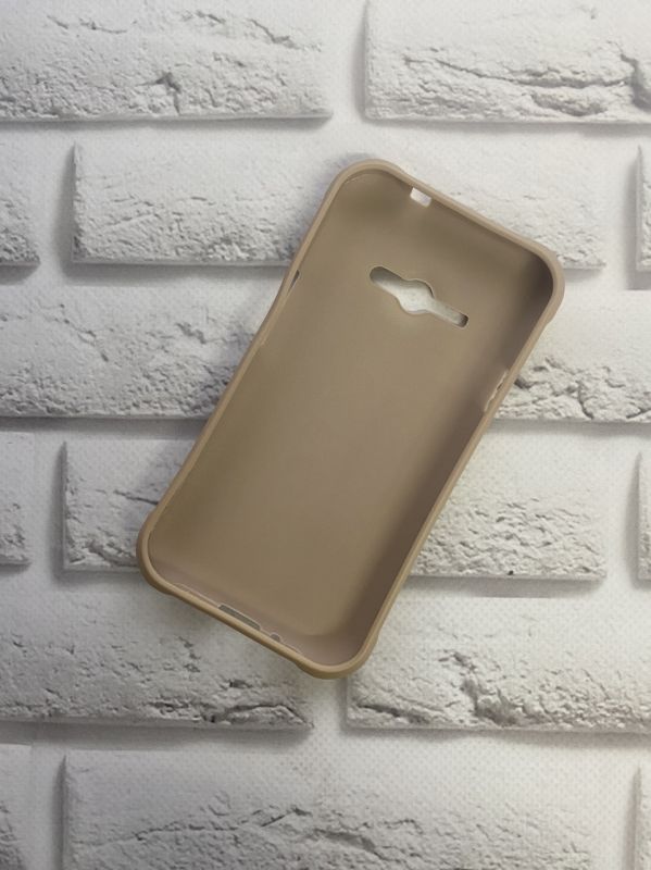 Силіконовий чохол для SAMSUNG Galaxy J1Ace J110 Чешуя. Бежевий
