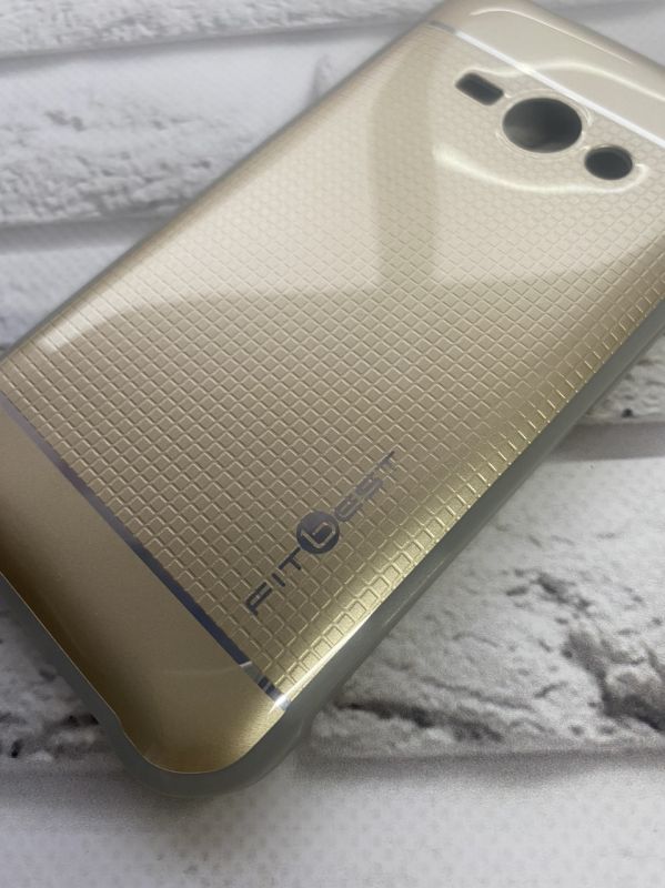 Силіконовий чохол для SAMSUNG Galaxy J1Ace J110 FitBest. Золотий