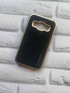 Чоловічий чохол Мотомо з накладкою для SAMSUNG Galaxy J1Ace J110 Золотий