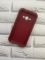 Силіконовий чохол з тисненням та вставкою для SAMSUNG Galaxy J1Ace J110 Бордовий