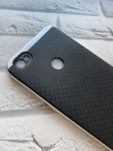 Силіконовий чохол Ipaky із срібним бампером для Xiaomi Redmi Note 5A Чорний
