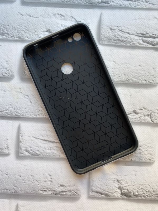 Силіконовий чохол Ipaky із срібним бампером для Xiaomi Redmi Note 5A Чорний