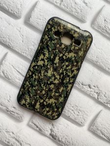 Силіконовий чохол із малюнком для SAMSUNG Galaxy J2 Камуфляж