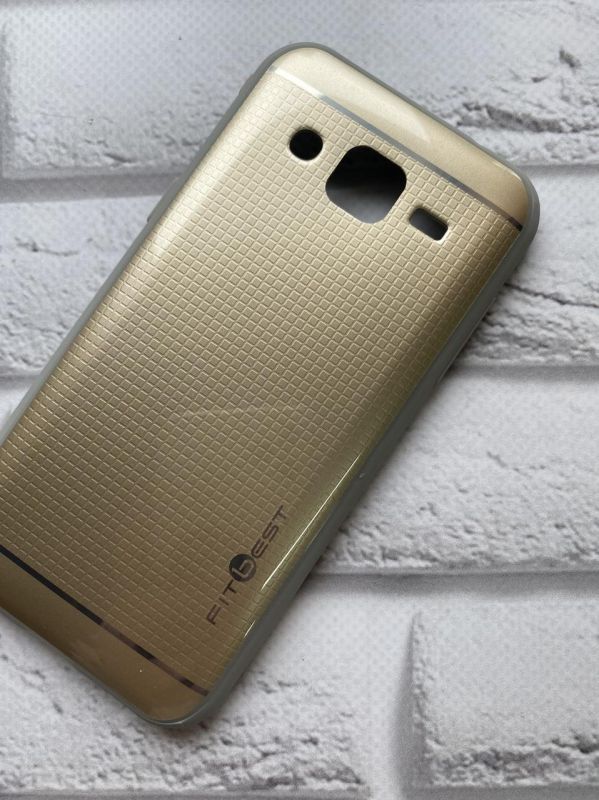 Силіконовий чохол FitBest для SAMSUNG J2 Золотий