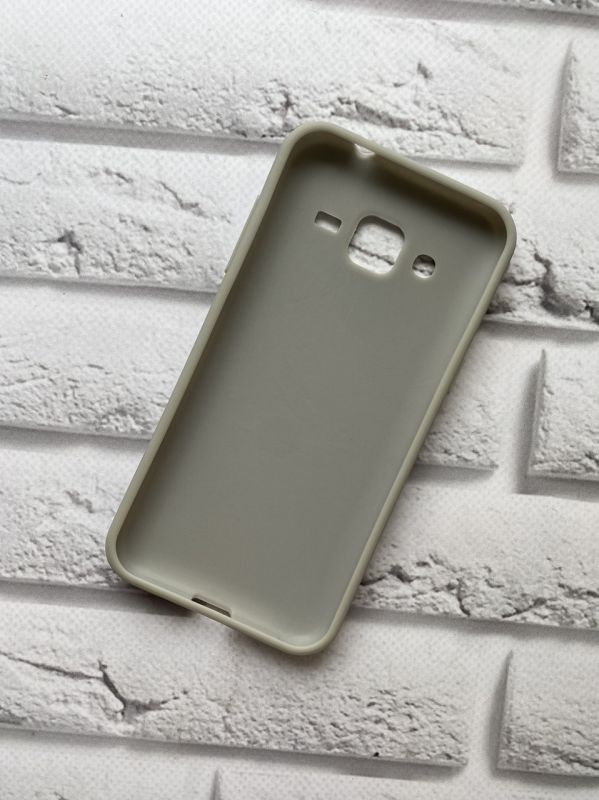 Силіконовий чохол FitBest для SAMSUNG J2 Білий