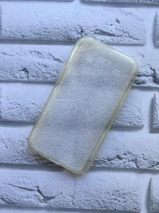 Силіконовий прозорий чохол з бампером для SAMSUNG Galaxy J1/J100 Білий