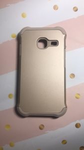 Силіконовий чохол для SAMSUNG J1mini J105 Броня. Золотий