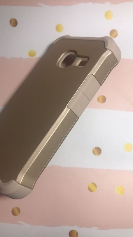 Силіконовий чохол для SAMSUNG J1mini J105 Броня. Золотий