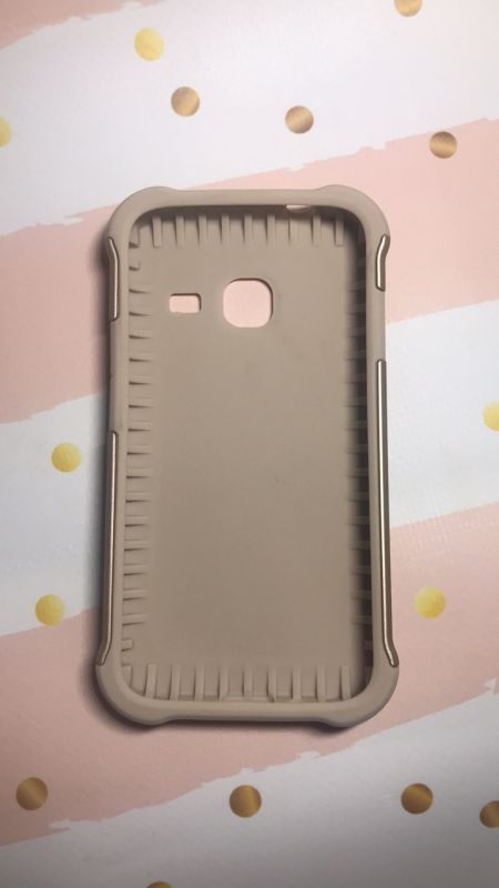 Силіконовий чохол для SAMSUNG J1mini J105 Броня. Золотий