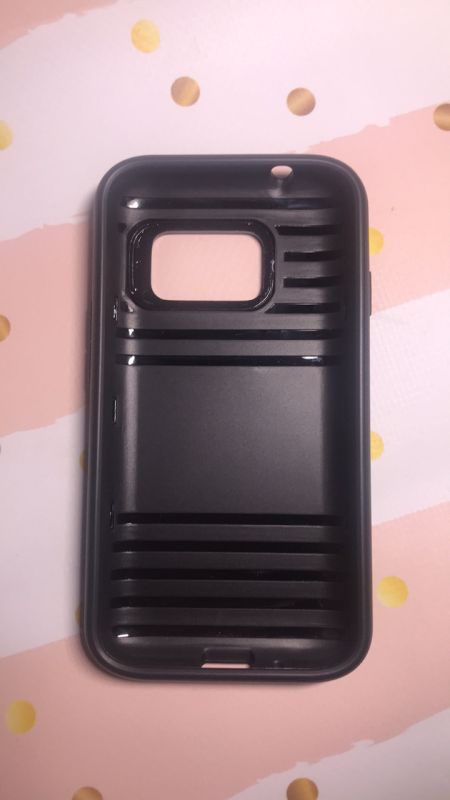 Силіконовий чохол Мотомо із чорним бампером для SAMSUNG Galaxy J1mini J105 Чорний