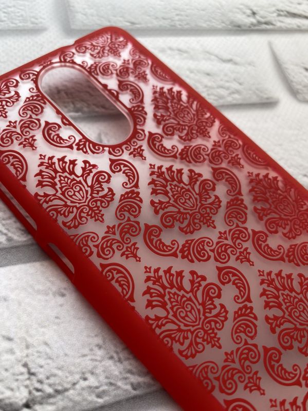 Пластиковий чохол Xiaomi Redmi Note 3 / Note 3 Pro Віражі. Червоний