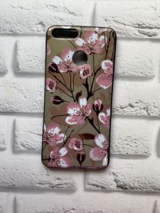 Оригінальний силіконовий чохол з малюнком Huawei Honor 7X Колір дерева