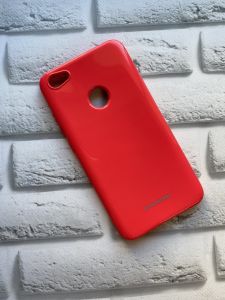 Силіконовий чохол для Xiaomi Redmi Note 5A Блістер. Яскраво-рожевий
