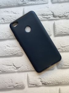 Силіконовий чохол для Xiaomi Redmi Note 5A Карбоновий. Чорний