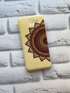 Силіконовий чохол з малюнком для Samsung J3 Prime / J3(2017) Версія для США / J3 Emerge Орнамент. Половина круга