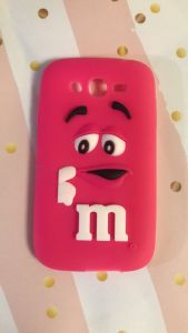 Силіконовий чохол іграшка Samsung Galaxy i9082 Grand Duos ММ. Рожевий